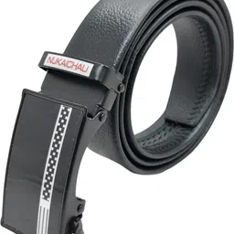 nukaichau Men Formal, Casual, Evening, Party Black Artificial Leather, Texas Leatherite Belt-picture-30