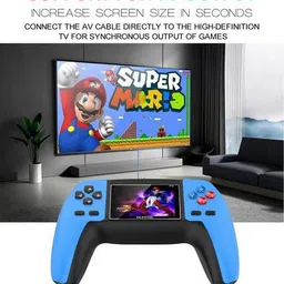 markif P5 Game Box Handheld Console Built in 520 Game blue (Color as per Availability) 8 GB with MARIO, CONTRA, MANY MORE image 3