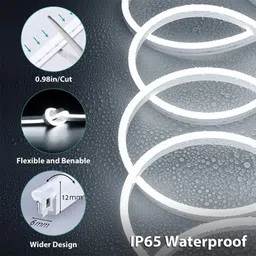 kavora 480 LEDs 4 m White Steady Strip Rice Lights image 4