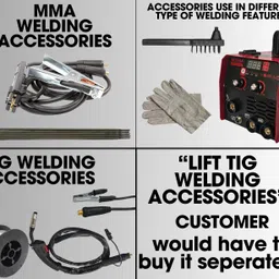 nitara MIG/MMA250A GASLESS MIG WELDING MACHINE WITH FLUX CORE WIRE home and workshop Inverter Welding Machine image 5