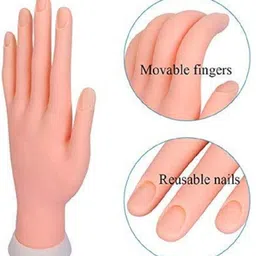 color splash Combo Offer Nail Art Practise Hand-6 image 4