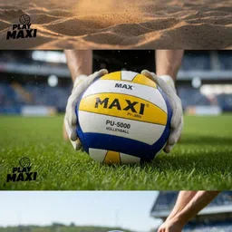 Maxi PU Volleyball - Size: 4-image-17