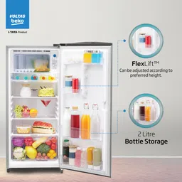 voltas beko 183 L Direct Cool Single Door 3 Star Refrigerator image 3