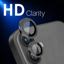 UNIKWORLD Back Camera Lens Ring Guard Protector for iPhone 16 image 3