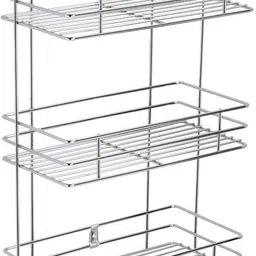 home shin plus Utensil Kitchen Rack Steel image 1