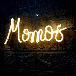 SG Print Momos Neon Sign Light LED Art Decorative Sign Smart Bulb image 3