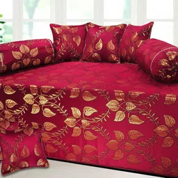 jupon Polycotton Floral Diwan Set-picture-22