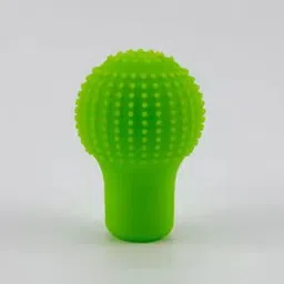 cloudsale Car Non Slip Soft Silicon (Round Shape) Gear Shift Knob Cover 1Pcs Car Handbrake Grip image 3