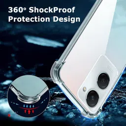 pvtcase Pouch for Vivo Y28s 5G, With 360 Degree Protection Crystal Clear Soft TPU + PC Case image 3