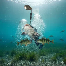 coral india Spinner Bait Brass Fishing Lure-picture-10