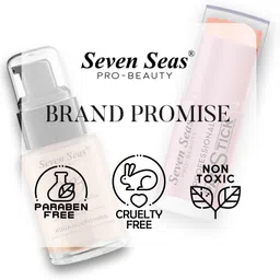 seven seas BB Graceful Liquid Foundation With Professional Pan Stick | Oil free and Water Resistant image 4
