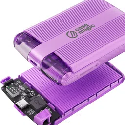 case-magic 10000 mAh 22.5 W Wired & Wireless Compact Pocket Size Power Bank image 2