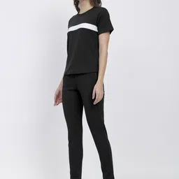 de trendz Striped Women Track Suit image 3