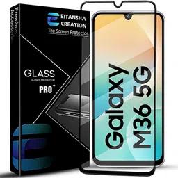 EITANSHA CREATION Edge To Edge Tempered Glass for Samsung Galaxy M36, Samsung Galaxy M36 5G, Samsung Galaxy A17 5G-picture-28