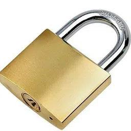 Bluedeal Pressing Lock with 3 key's Hard Stainless Steel Imported Lock sutable for House Doors gate's Store Gates ETS (25 MM) image 4