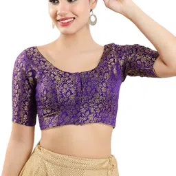 vamas-the designer blouses Round Neck Women Blouse image 1