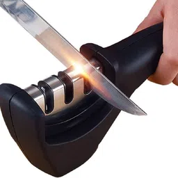 my machine 3-Stage professional Manual Knife Sharpener for Kitchen Knives, Scissors Z21 Knife Sharpening Steel-picture-12