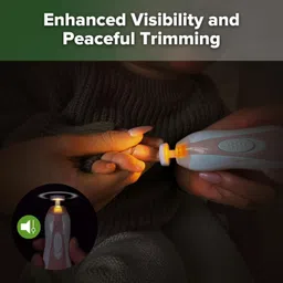 straw&weave Baby Nail Trimmer (6 Grits) AA Battery image 5