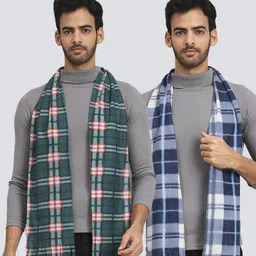 ANIXA Checkered Men Muffler image 1