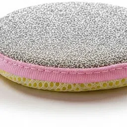 luxonix Double Sided Dish Wash Sponge | Heavy Duty Kitchen Scrubber Cleaning Pad Scrub Sponge image 2