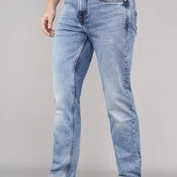 killer Men Slim Mid Rise Blue Jeans image 3