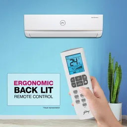 godrej 1 Ton 5 Star Split Dual Inverter With Anti-Virus Protection AC- White, Silver image 5