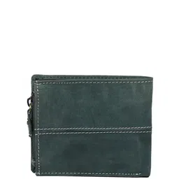 Style Shoes Unisex Leather Two Fold Wallet image 3