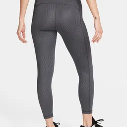 nike Solid Women Black Tights image 2