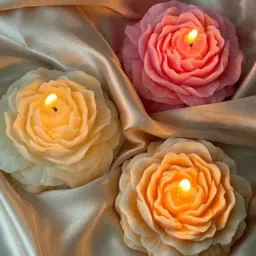 mystic candle Peony flower candle for christmas Candle-picture-43