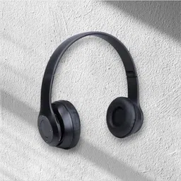 gds Overhead Headphones with Mic & SD Card, Strong Battery Backup_WP Bluetooth & Wired Headset-picture-24