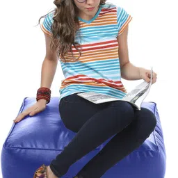 txor Large Pouffe Bean Bag Cover (Without Beans) image 3