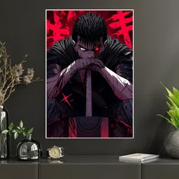 art recall Berserk Wall Poster Anime Poster For Wall Photographic Paper image 3