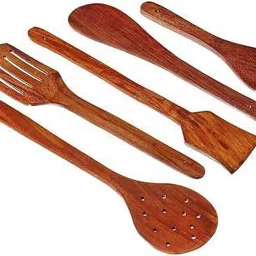 craft cottage Spoon set Wooden Serving Spoon-picture-13