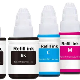canoff ink compatible for G1000 G2000 G3000 G4000 Black + Tri Color Combo Pack Ink Bottle-image-6