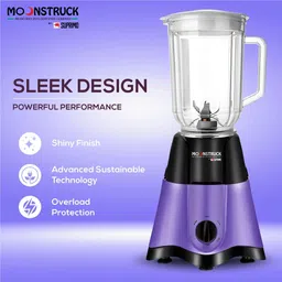 moonstruck Star Purple 4 Jar 750 W Mixer Grinder image 2