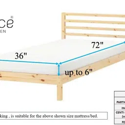 trance home linen Single Size Fitted Terry Cotton Breathable, Waterproof Mattress Cover image 2