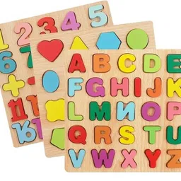 indiwarrior Activity Toys For Kids Educational ABCD Board Game 3pcs Set-picture-33