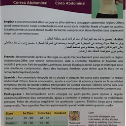 flamingo ABDOMINAL BELT (20 CMS) Abdominal Belt image 3