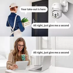 ApnaCam Wireless CCTV Camera|360° Rotation| olor Night Vision Use Home & Office Security Camera image 4