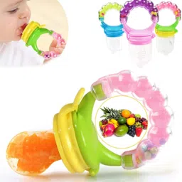 little bee Baby Silicone Rattle Nibbler Feeder Feeder image 3