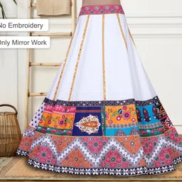 ooree Ikat Semi Stitched Lehenga Choli image 3