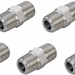 curovit GI 0.5" to 0.5" Male Threaded Set of 5 Hex Nipple / Pipe Quick Connector Faucet Arm-picture-17