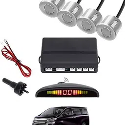 peeps store Universal 4 Silver Reverse Parking Sensor-AP25A351 Universal 4 Silver Reverse Parking Sensor-AP25A351 Parking Sensor-picture-16