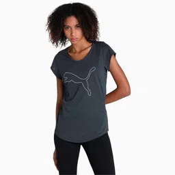 puma Performance Heather Cat Women's Training T-Shirt image 1