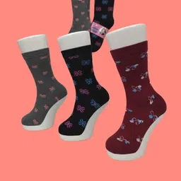 rngntc Women Solid, Woven Mid-Calf/Crew-picture-33