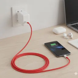 PRISHACRAFT Type C 1.8 m USB-A to USB-C Fast Charging Cable-image-35