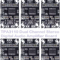 PACK OF 6 TPA3110 Dual Channel Stereo Digital Audio Amplifier Board Electronic Components Electronic Hobby Kit-image-1