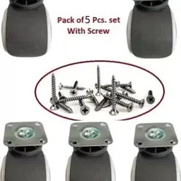 lopvi Plate Type wheel for table/cooler , set of 5 Appliance Furniture Caster-picture-19
