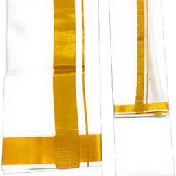 shershaan Solid Men Dhoti image 3