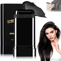 cowlick derm 2 in 1 KOREAN Hair Color Stick( Instant Hair Dye)Waterproof and Sweat Proof , NATURAL BLACK-picture-14